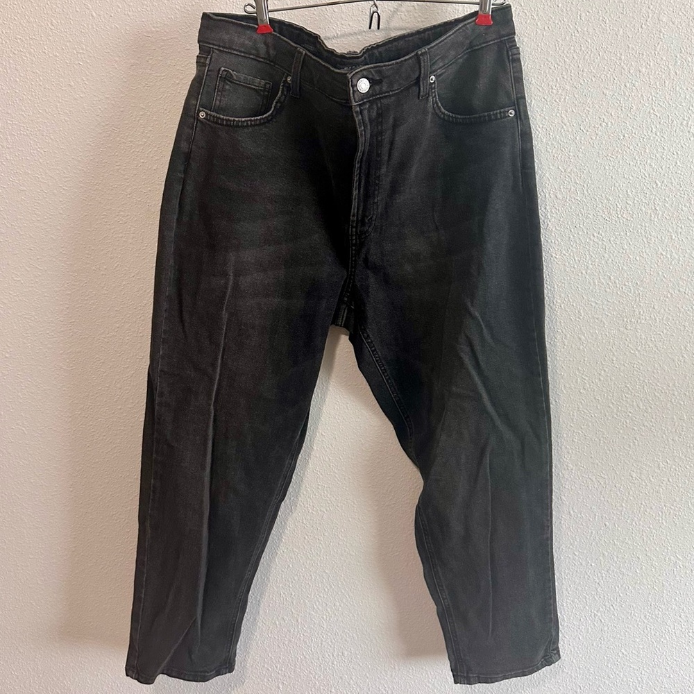 Wild Fable • Black Button Fly Mom Jean